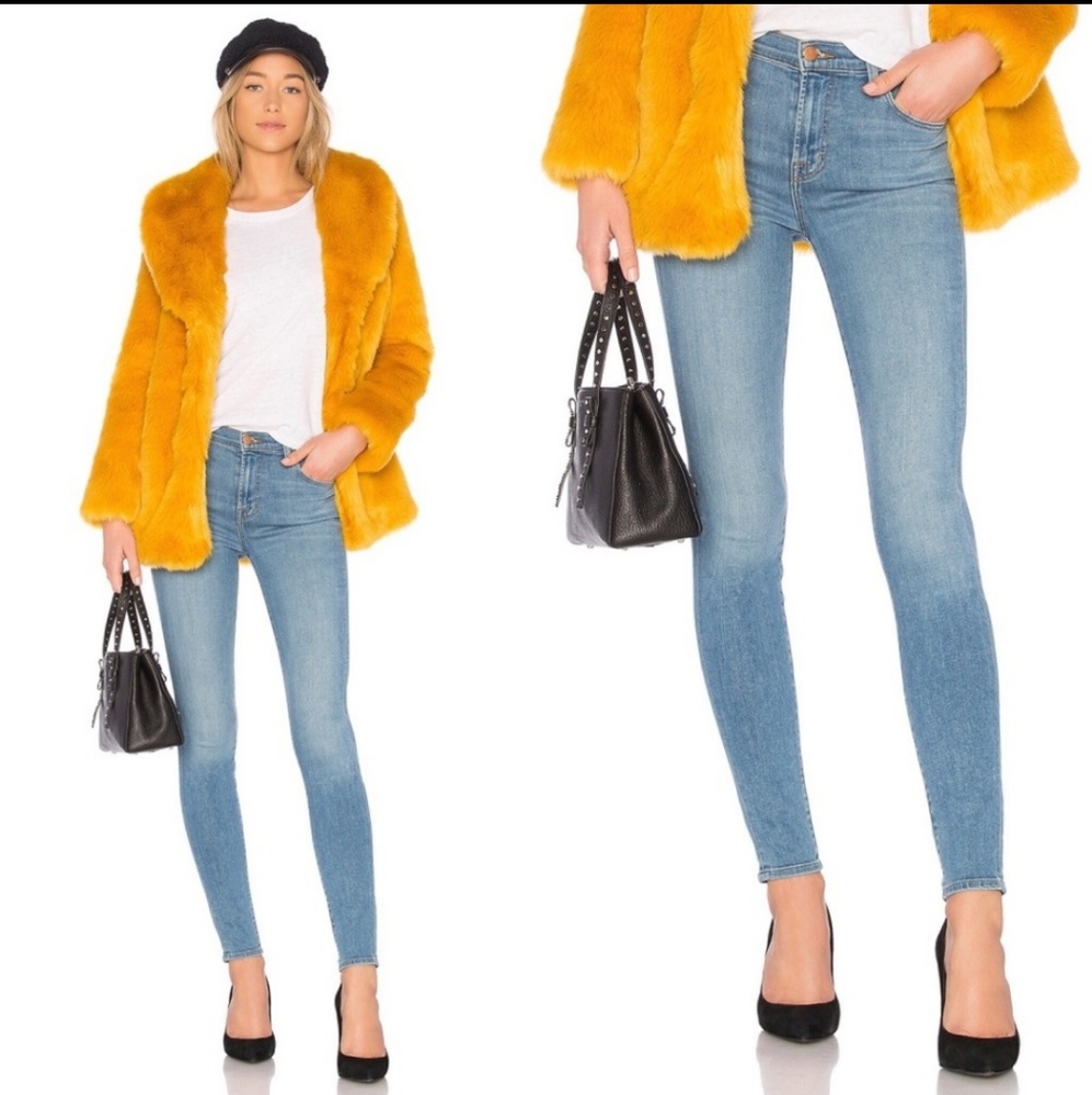 J Brand Maria High Rise Skinny in "Influential"